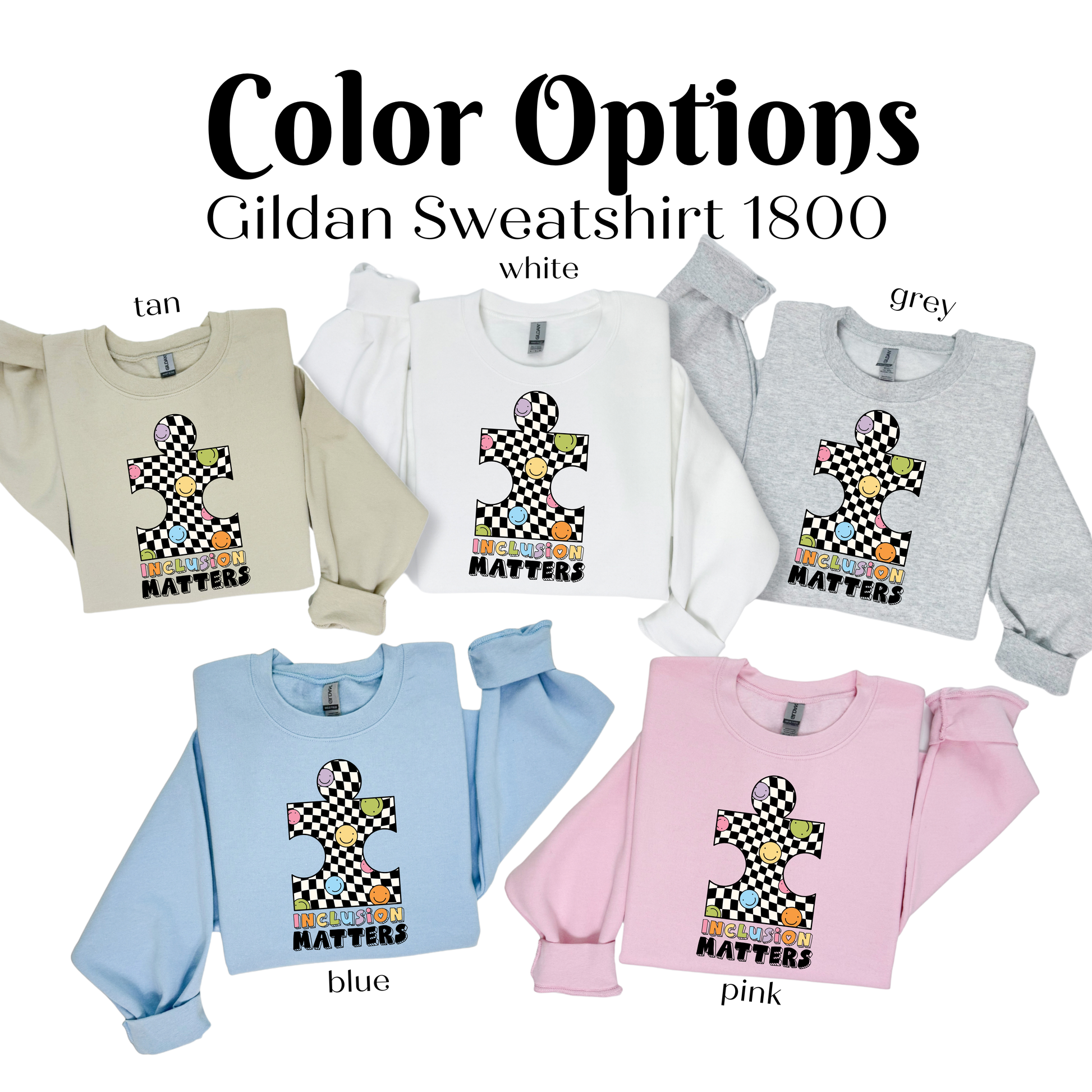 a group of children's sweaters with a cross on them