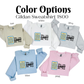 a group of sweaters with the words color options on them