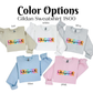 a group of sweaters that say color options