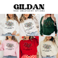 a group of women wearing sweaters with the words gilan on them