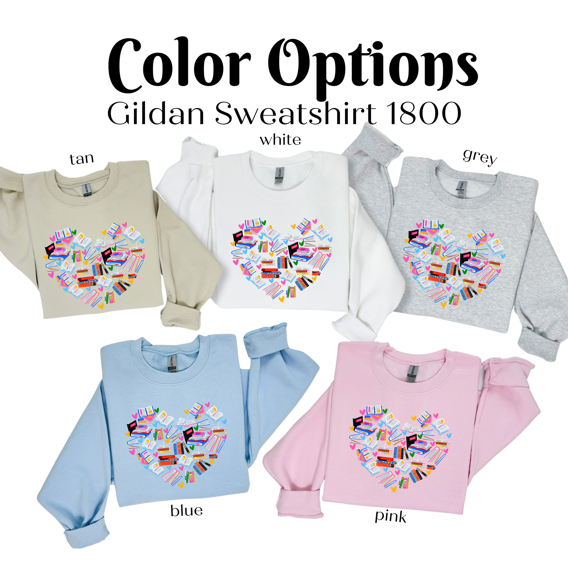 a group of sweaters with different designs on them