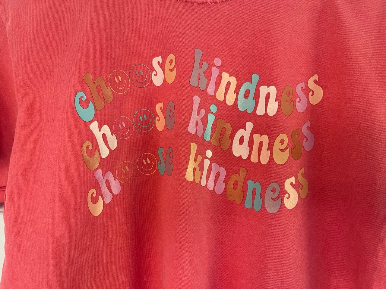 a t - shirt with words written on it