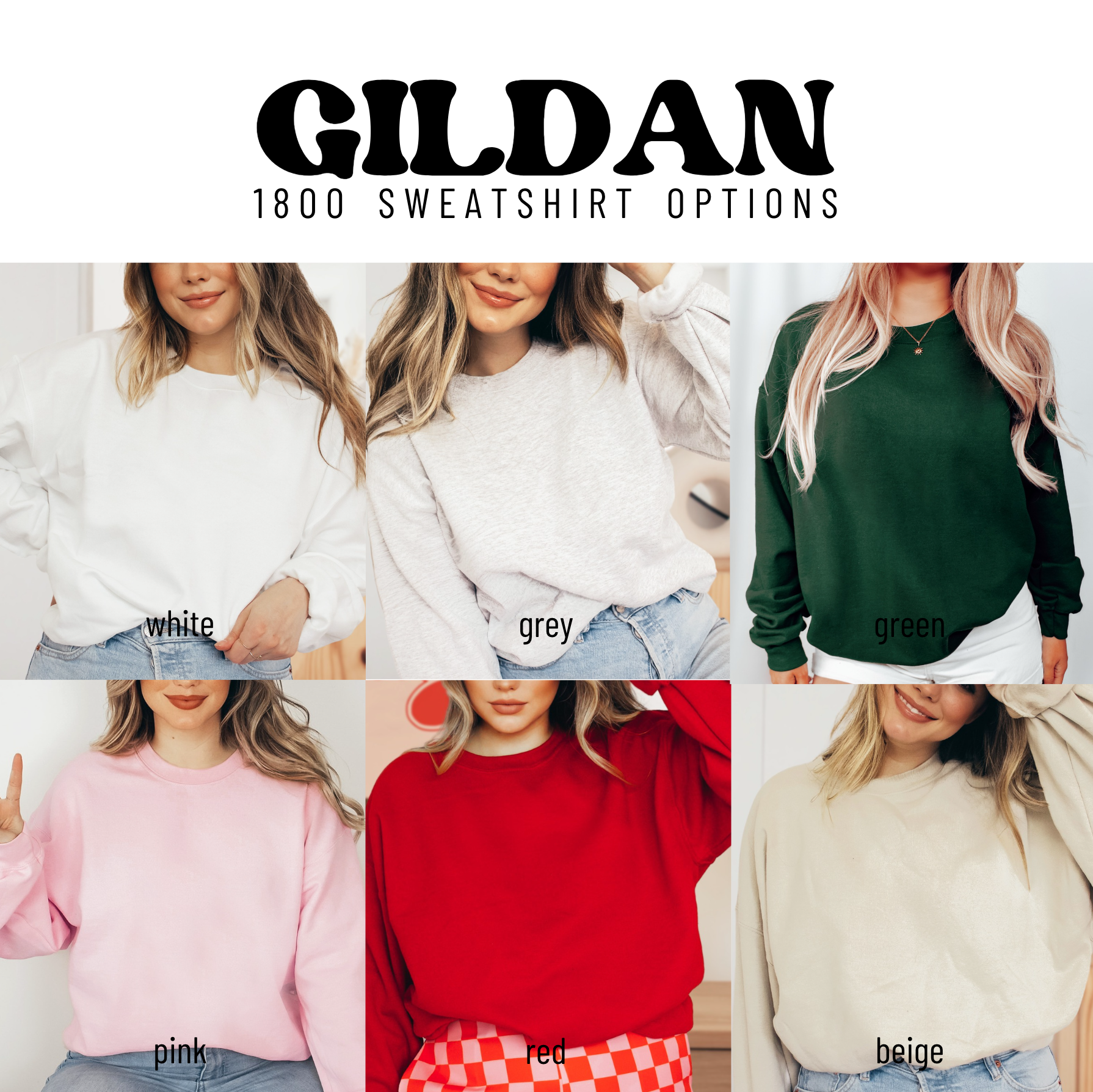 a group of women wearing sweaters with the words gilan on them